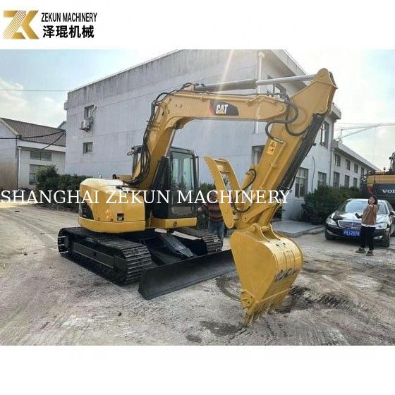ব্যবহৃত 8 টন CAT 308 ক্রলার এক্সক্যাভার 308D মিনি ব্যাগার চমৎকার পারফরম্যান্স সহ