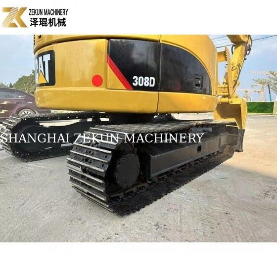 ব্যবহৃত 8 টন CAT 308 ক্রলার এক্সক্যাভার 308D মিনি ব্যাগার চমৎকার পারফরম্যান্স সহ