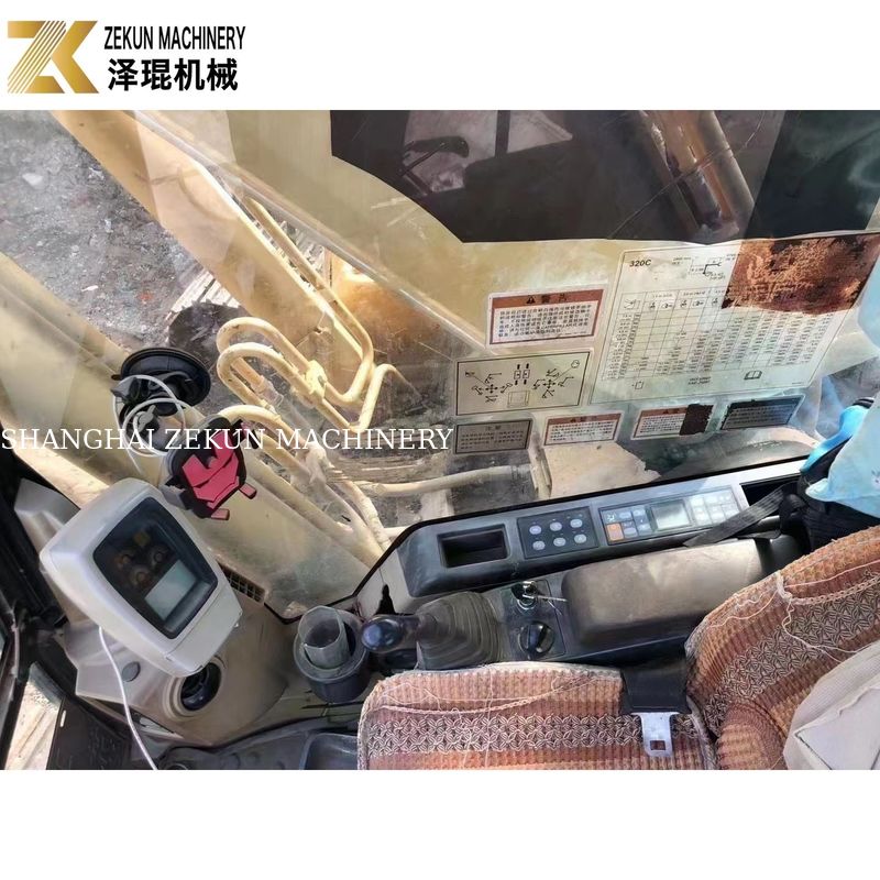 ব্যবহৃত CAT 320C Excavator 320 ওয়ার্কিং ঘন্টা 4001-6000 বালতি ধারণক্ষমতা 0.8m3