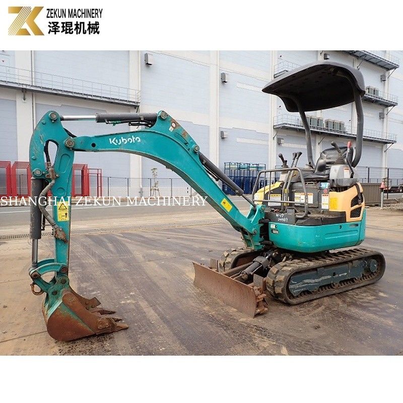 1.7 টন Kubota U17 ব্যবহৃত ক্রলার Excavator U-17 জাপানে তৈরি