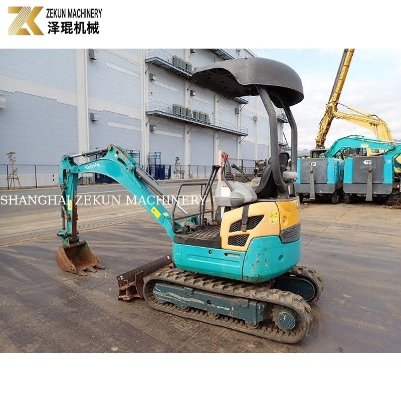 1.7 টন Kubota U17 ব্যবহৃত ক্রলার Excavator U-17 জাপানে তৈরি