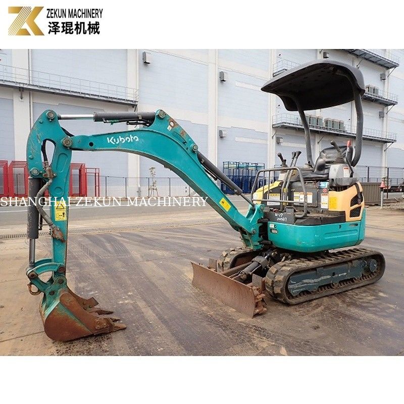 1.7 টন Kubota U17 ব্যবহৃত ক্রলার Excavator U-17 জাপানে তৈরি