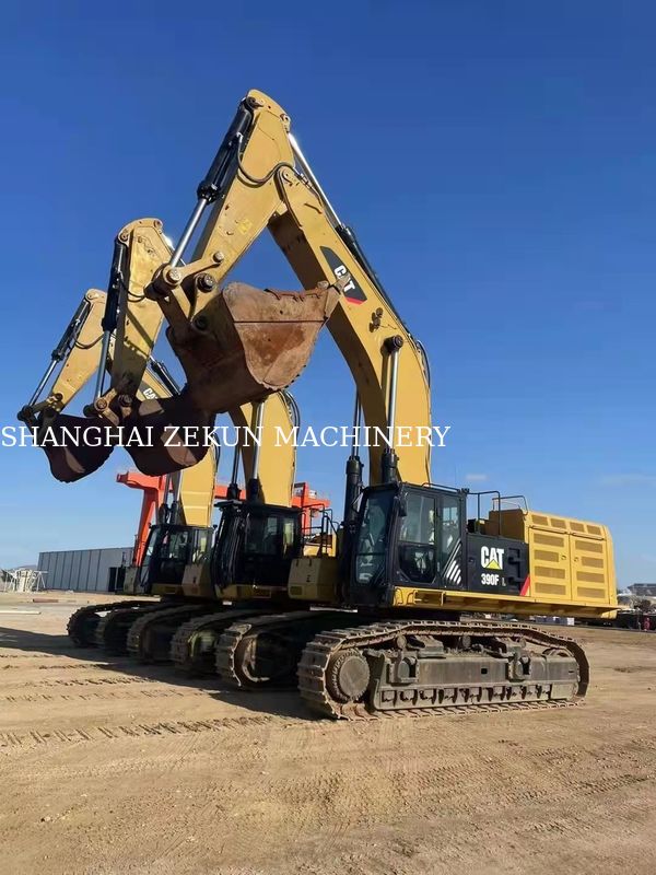 সেকেন্ড হ্যান্ড নির্মাণ সরঞ্জাম Cat 390F ক্রলার এক্সক্যাভেটর Cat ইঞ্জিন 390 KW সহ