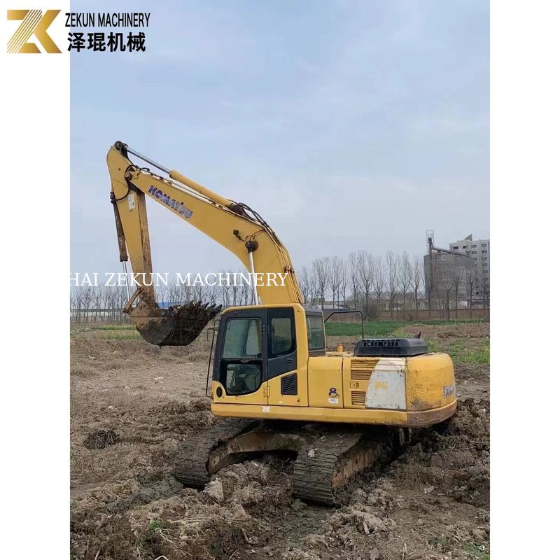 ব্যবহৃত Komatsu 200 Excavator ব্যবহৃত PC200-6 Digger অপারেটিং ওজন 20.15ton