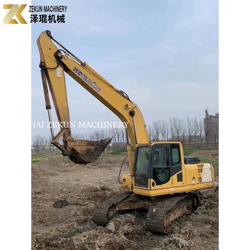 ব্যবহৃত Komatsu 200 Excavator ব্যবহৃত PC200-6 Digger অপারেটিং ওজন 20.15ton