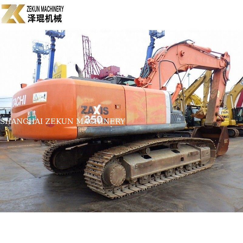 নির্মাণ সরঞ্জাম ব্যবহৃত Hitachi 350 Excavator ZX350K AA-6HK1X ইঞ্জিন সহ 35 টন