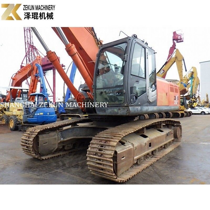 নির্মাণ সরঞ্জাম ব্যবহৃত Hitachi 350 Excavator ZX350K AA-6HK1X ইঞ্জিন সহ 35 টন