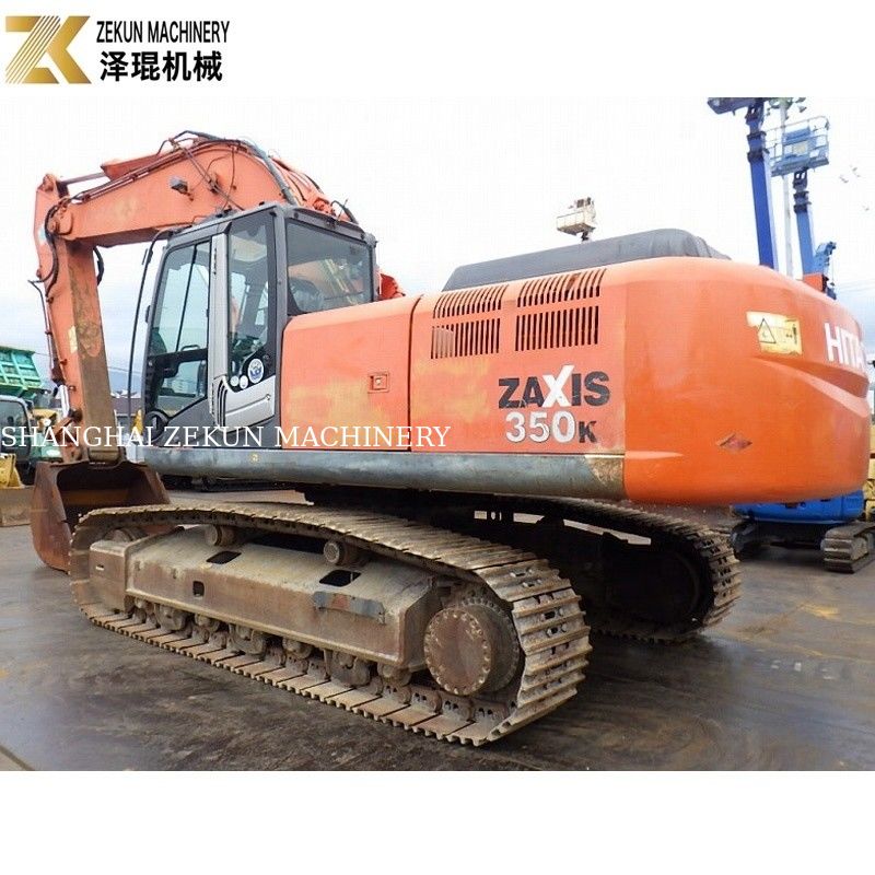 নির্মাণ সরঞ্জাম ব্যবহৃত Hitachi 350 Excavator ZX350K AA-6HK1X ইঞ্জিন সহ 35 টন