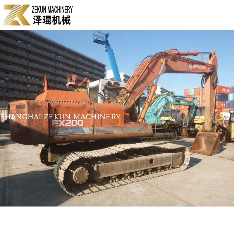 ফ্রন্ট এক্সক্যাভেটর জাপান মূল হিটাচি EX200 ক্রলার এক্সক্যাভেটর আপনার প্রয়োজনীয়তা জন্য