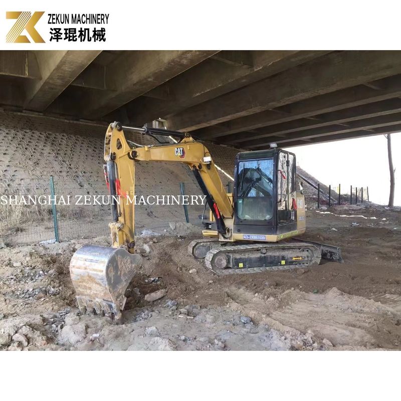 CAT 305.5E ব্যবহৃত মিনি এক্সক্যাভার 5.5 টন আসল পেইন্ট CAT ইঞ্জিন