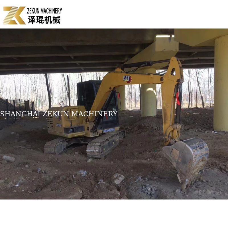 CAT 305.5E ব্যবহৃত মিনি এক্সক্যাভার 5.5 টন আসল পেইন্ট CAT ইঞ্জিন