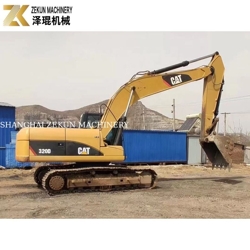 জাপানে ব্যবহৃত CAT 320D ক্রলার এক্সক্যাভেটর 20930 কেজি মেশিনের ওজন CAT হাইড্রোলিক ভালভ