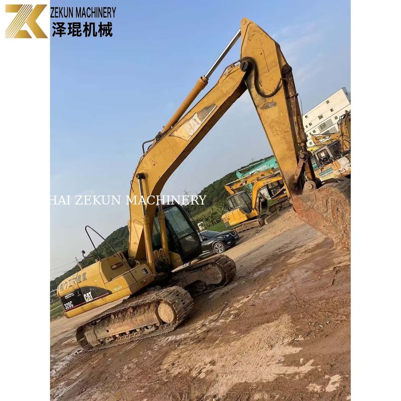 20 টন CAT 320C Excavator আপনার গ্রাহকের প্রয়োজনীয়তা জন্য ব্যবহৃত এবং ভাল অবস্থায়