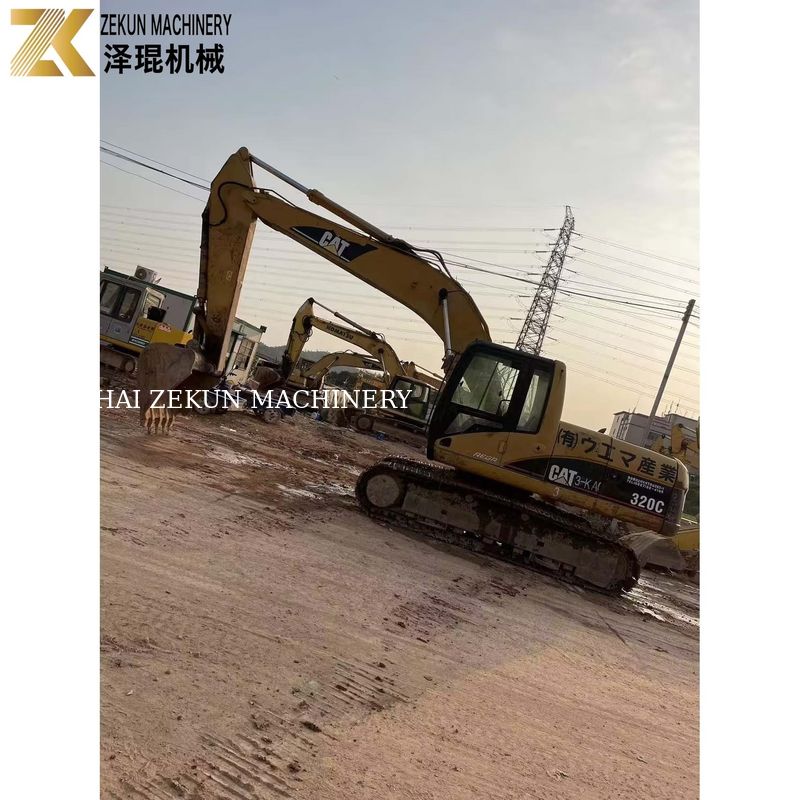 20 টন CAT 320C Excavator আপনার গ্রাহকের প্রয়োজনীয়তা জন্য ব্যবহৃত এবং ভাল অবস্থায়