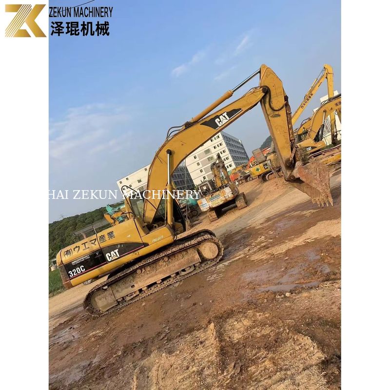 20 টন CAT 320C Excavator আপনার গ্রাহকের প্রয়োজনীয়তা জন্য ব্যবহৃত এবং ভাল অবস্থায়