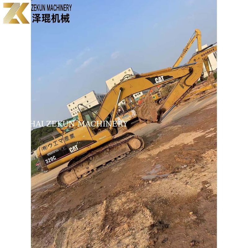 20 টন CAT 320C Excavator আপনার গ্রাহকের প্রয়োজনীয়তা জন্য ব্যবহৃত এবং ভাল অবস্থায়