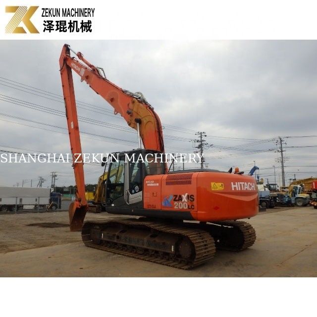 অরিজিনাল ZX200LC-3 লং আর্ম এক্সক্যাভার 20T ক্যাপাসিটি এবং লং রিচ বুম