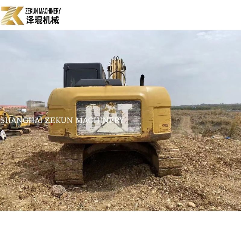 ব্যবহৃত Cat 313 Excavator 13 টন রাস্তা নির্মাণ সরঞ্জাম 0.65m3 বালতি ক্ষমতা সঙ্গে