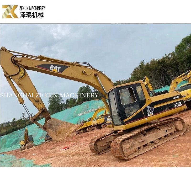 ব্যবহৃত CAT320 ক্রলার এক্সক্যাভার 20.6T জাপান থেকে আমদানি করা আসল পেইন্ট