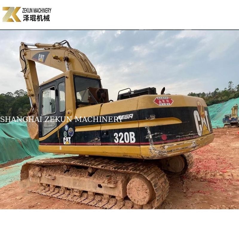 ব্যবহৃত CAT320 ক্রলার এক্সক্যাভার 20.6T জাপান থেকে আমদানি করা আসল পেইন্ট