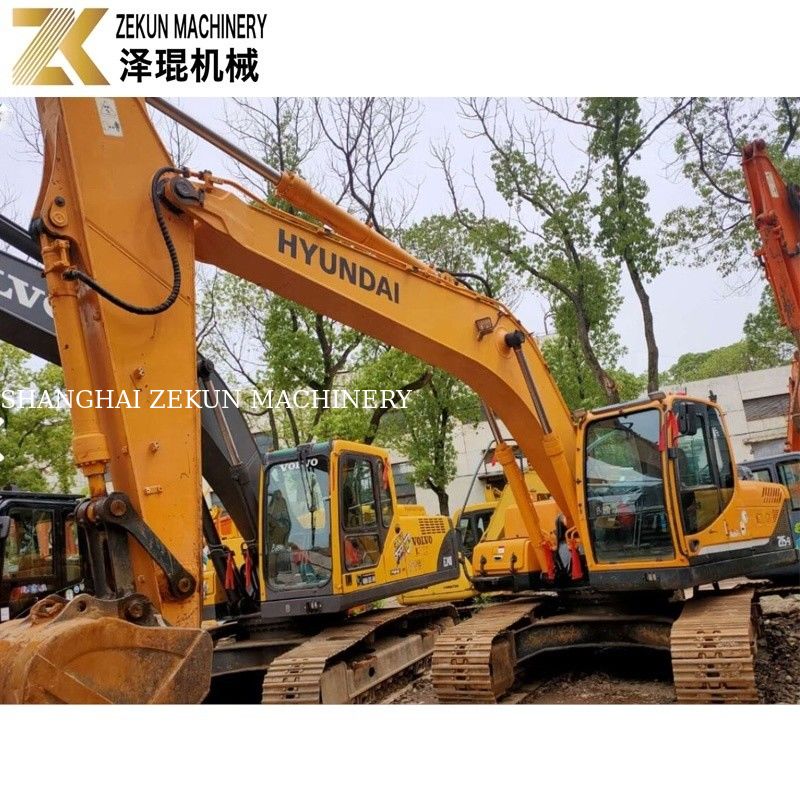 21 টন ব্যবহৃত হুন্ডাই 215 এক্সক্যাভেটর R215-9 অরিজিনাল পাম্প সহ সেকেন্ড হ্যান্ড এক্সক্যাভেটর