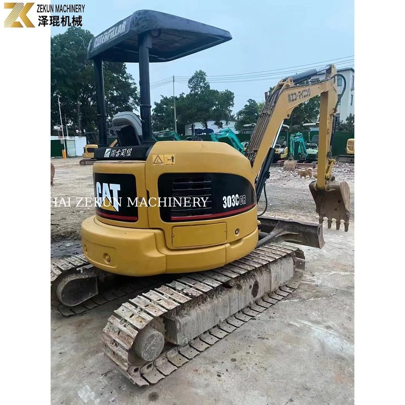 0.03M3 বালতি ধারণক্ষমতা CAT303 CCR 303E আপনার প্রয়োজনের জন্য ব্যবহৃত মিনি খননকারী