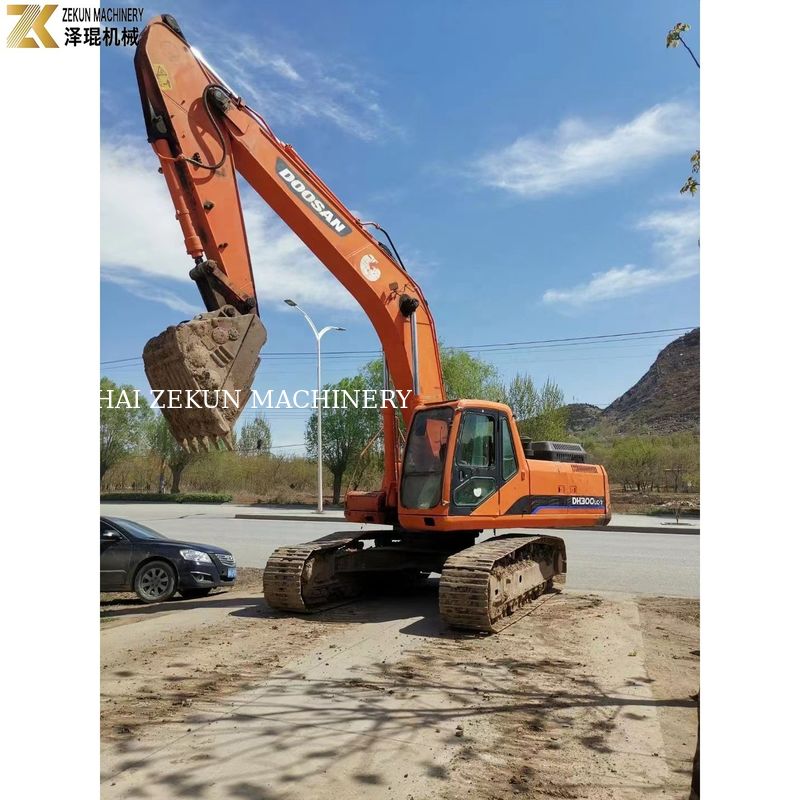 DH300-7 ব্যবহৃত Doosan Excavator 30Ton 2017 বছর হাইড্রোলিক সিলিন্ডার খনির জন্য