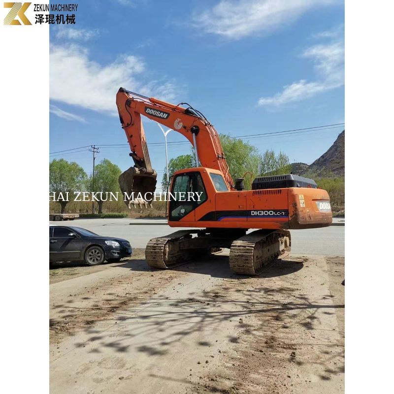 DH300-7 ব্যবহৃত Doosan Excavator 30Ton 2017 বছর হাইড্রোলিক সিলিন্ডার খনির জন্য
