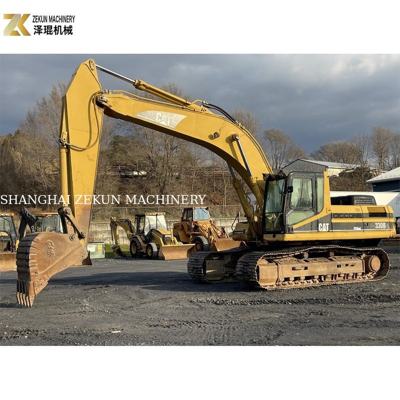 জাপানে তৈরি ব্যবহৃত CAT 330BL এক্সক্যাভারেটর 4001-6000 কাজের ঘন্টা এবং প্রতিযোগিতামূলক
