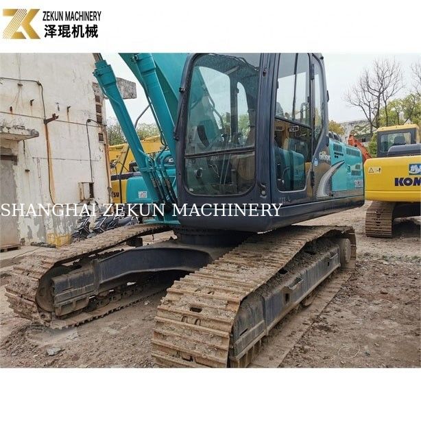মূল নকশা ব্যবহৃত Kobelco SK 200 200-8 নীল সেকেন্ড হ্যান্ড খননকারী