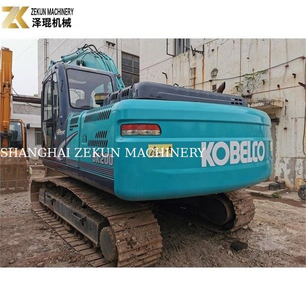 মূল নকশা ব্যবহৃত Kobelco SK 200 200-8 নীল সেকেন্ড হ্যান্ড খননকারী