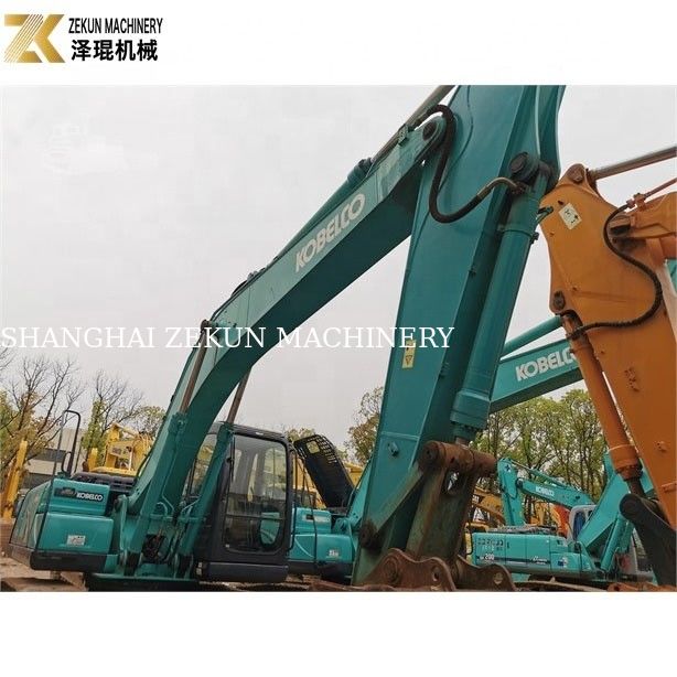 মূল নকশা ব্যবহৃত Kobelco SK 200 200-8 নীল সেকেন্ড হ্যান্ড খননকারী