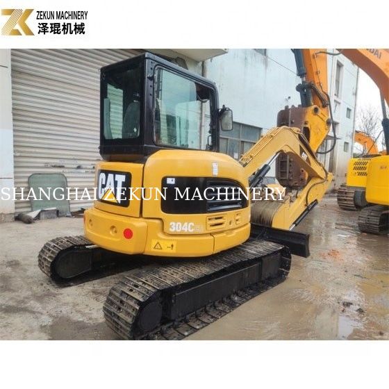 4 টন ব্যবহৃত CAT 304 Excavator with Enclosed Cabin and Original Hydraulic Cylinder (বন্ধ কেবিন এবং মূল হাইড্রোলিক সিলিন্ডার সহ CAT 304 ব্যবহৃত খননকারী)