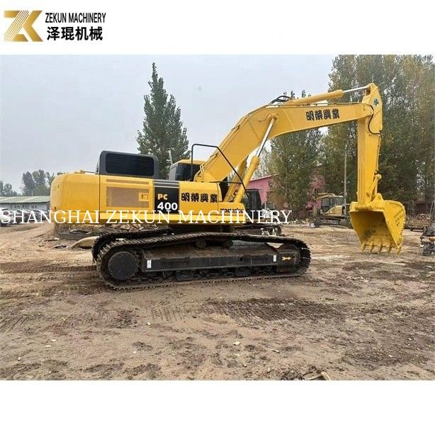 1.9m3 বালতি হাইড্রোলিক ক্রলার এক্সক্যাভেটর Komatsu PC400-7 ব্যবহার করা হয় মসৃণ অপারেশন জন্য