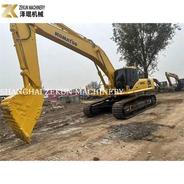 1.9m3 বালতি হাইড্রোলিক ক্রলার এক্সক্যাভেটর Komatsu PC400-7 ব্যবহার করা হয় মসৃণ অপারেশন জন্য