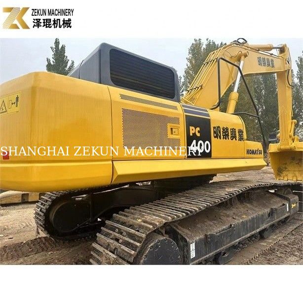 1.9m3 বালতি হাইড্রোলিক ক্রলার এক্সক্যাভেটর Komatsu PC400-7 ব্যবহার করা হয় মসৃণ অপারেশন জন্য