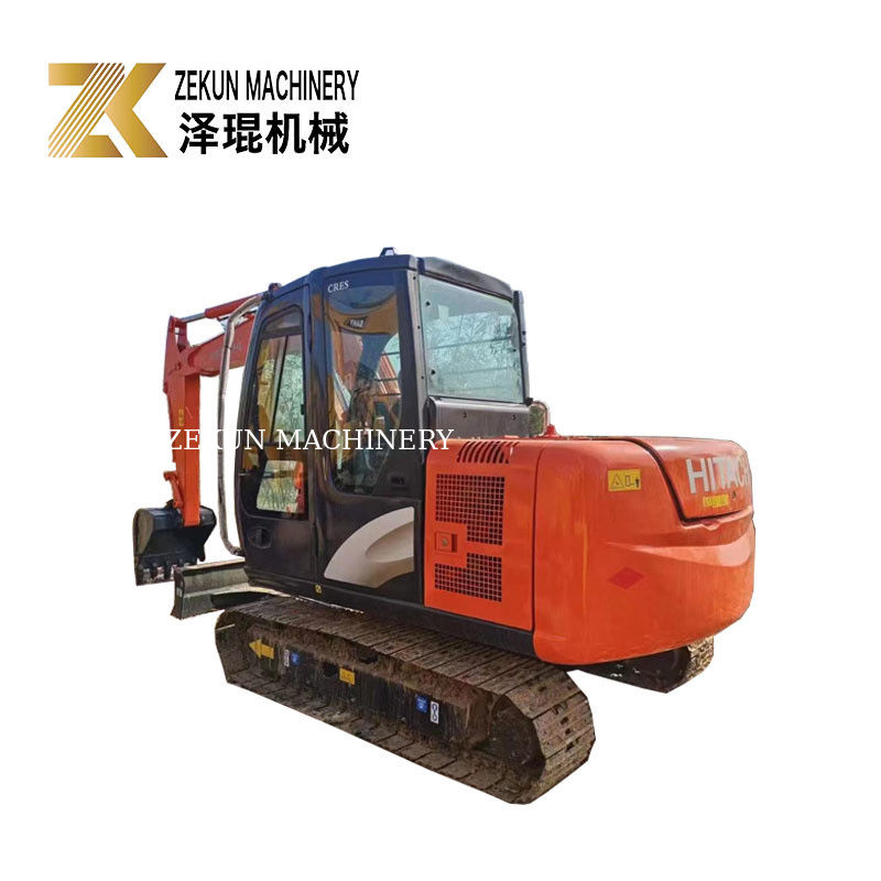 HITACHI ZX 60 6 টন মিনি সেকেন্ড হ্যান্ড হাইড্রোলিক এক্সক্যাভেটর 0.22 মি 3 বালতি ক্ষমতা সহ