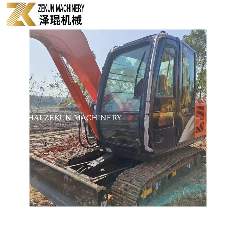 HITACHI ZX 60 6 টন মিনি সেকেন্ড হ্যান্ড হাইড্রোলিক এক্সক্যাভেটর 0.22 মি 3 বালতি ক্ষমতা সহ
