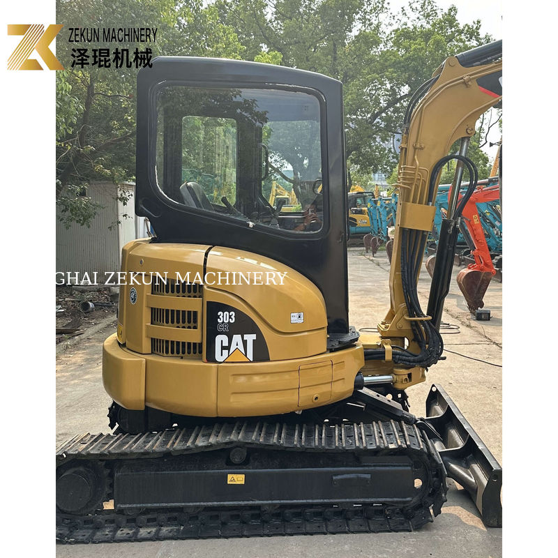 2020 সালে 0.12M3 বালতি সহ ব্যবহৃত Caterpillar Cat 303 মিনি ট্র্যাকড এক্সক্যাভেটর