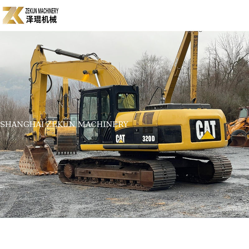 1M3 বালতি ব্যবহৃত ক্যাটারপিলার এক্সক্যাভারেটর CAT320 D DL GX Excavator In Japan