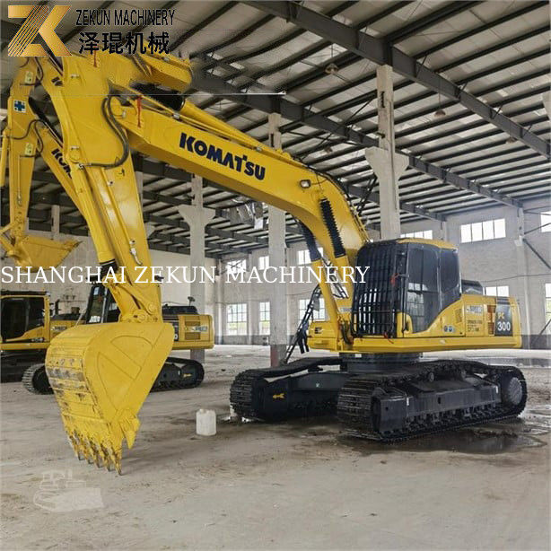 32 টন 1.8m3 ব্যবহৃত চাকা লোডার KOMATSU PC 300-7LC HD 6LE LC-8