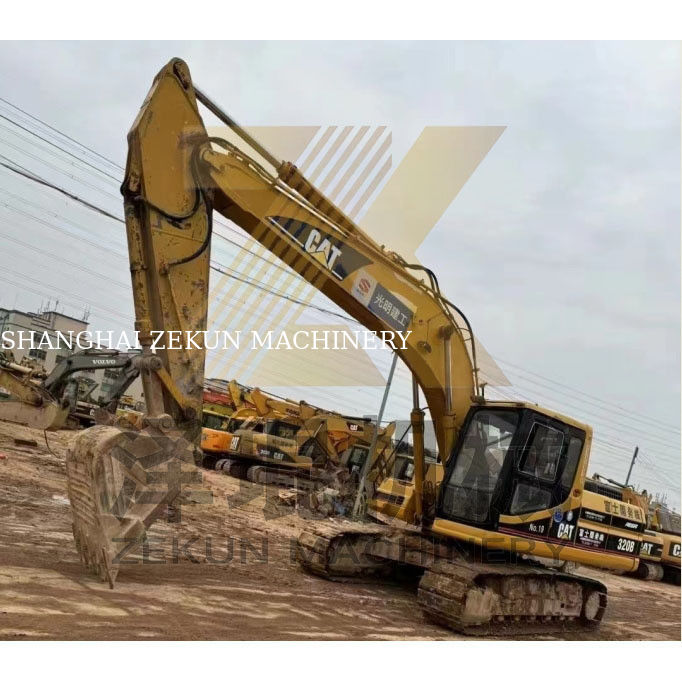 Cat 320 Used Crawler Excavator Original Parts And Track Chain বছর ২০১৫