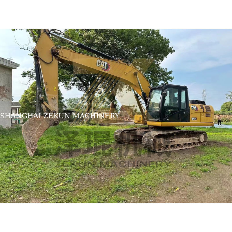 শানহাইতে কম কাজের সময় Caterpillar Cat 320GX Excavator C4.4 ইঞ্জিন সহ 2021 বছর