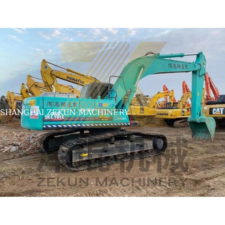 ২০০৭ বছর ব্যবহৃত সেকেন্ড হ্যান্ড SK210 SK210LC SK210-8 SK210-6 জাপান ইঞ্জিন সহ খননকারী