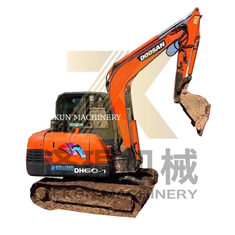 5500 কেজি Doosan60-7 DH55/DH60-7/80-7 DH60/DH60-7 Excavator with 0-2000 Working Hours