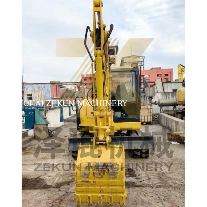 0.2m3 বালতি ধারণক্ষমতা এবং 0-2000 কাজের ঘন্টা সহ সেকেন্ড হ্যান্ড কমাতু পিসি 56 খননকারী