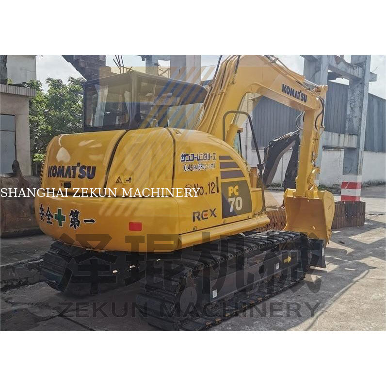 6.59TON অপারেটিং ওজন 2022 আপনার প্রয়োজনীয়তা জন্য ব্যবহৃত Komatsu PC70-8 Excavator