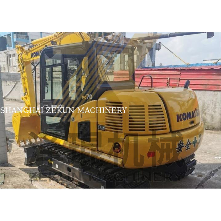 6.59TON অপারেটিং ওজন 2022 আপনার প্রয়োজনীয়তা জন্য ব্যবহৃত Komatsu PC70-8 Excavator