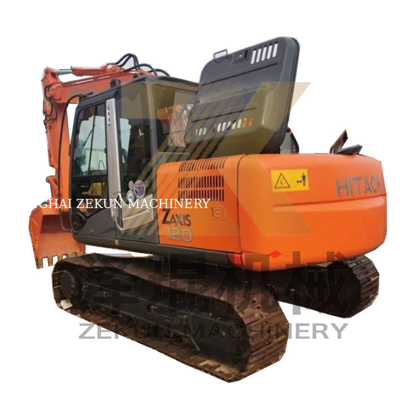 মূল হাইড্রোলিক পাম্প এবং 93 KW সঙ্গে ব্যবহৃত Hitachi ZX120-3 ক্রলার খননকারী