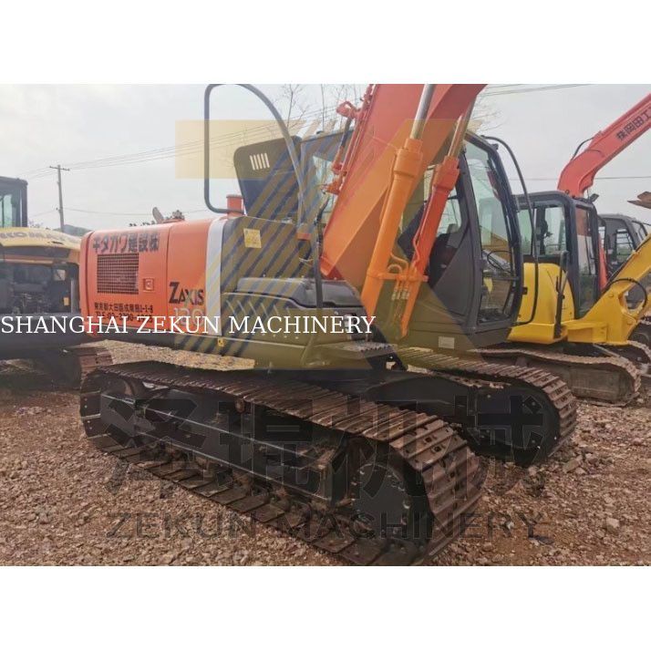মূল হাইড্রোলিক পাম্প এবং 93 KW সঙ্গে ব্যবহৃত Hitachi ZX120-3 ক্রলার খননকারী